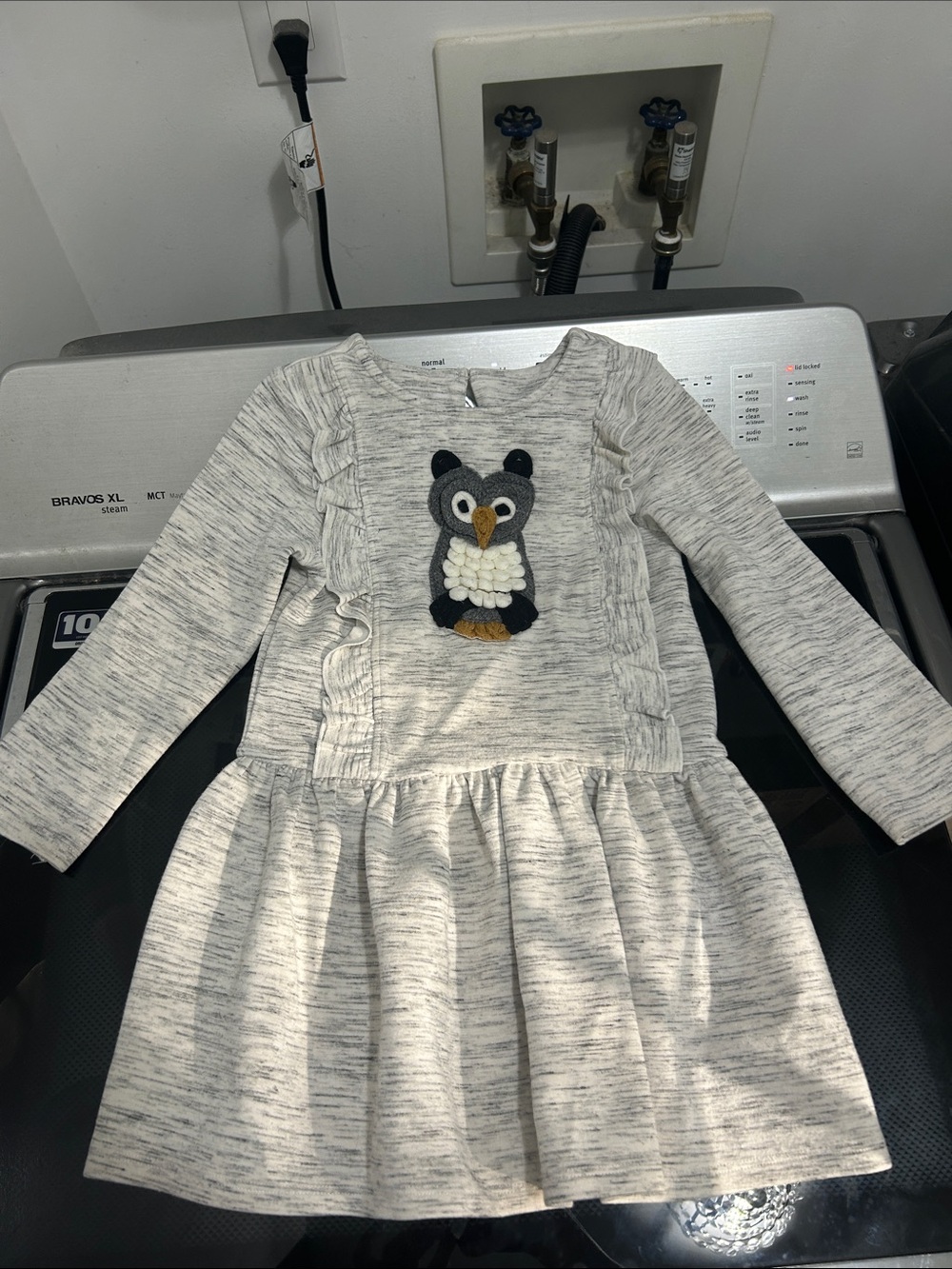 Girls size 4 owl dress